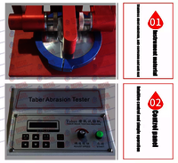 Fabric Taber Abraser Preis/ Leather Abrasion Resistance Tester/ Taber Abrasion Tester