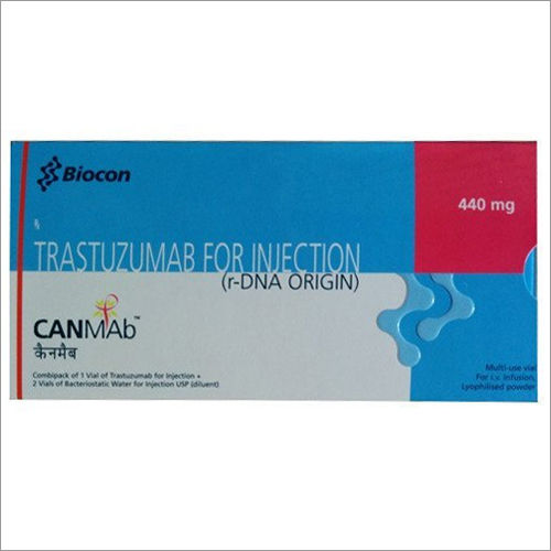 Canmab - 440 MG Trastuzumab Injection | Targeted Cancer Therapy, Liquid Form, Cold Storage