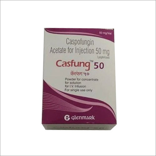 Caspofungin Acetate Injection - 50 MG Strength | Liquid Form, Cold & Dry Storage, For Hospital and Clinic Use