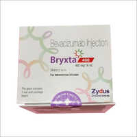 Bryxta 400mg Bevacizumab Injection - 400 Mg Dosage Form, Liquid Injection | Stored In Cold & Dry Place, Dosage As Suggested
