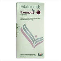 Exemptia Adalimumab Injection - 40 Mg / 0.8 Ml Liquid | Cold Storage Recommended, As Suggested Dosage