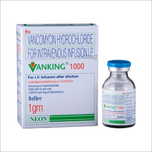 Vanking vancomycin 1000 Mg injection