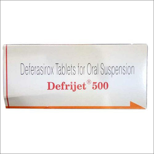 Defriject 500 mg tablets