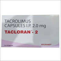 Tacloran 2 Mg Capsules - Technical Specification Minimum Order Quantity 1 Piece | Dosage Guidelines: As Suggested, Store In Cold & Dry Place