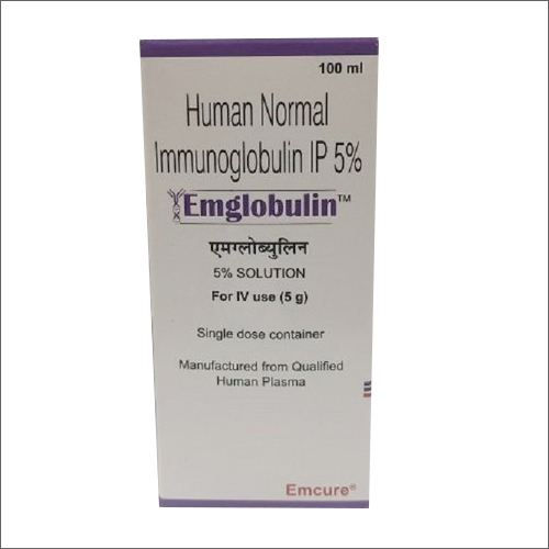Ivig Emglobulin 5 Injection Emcure