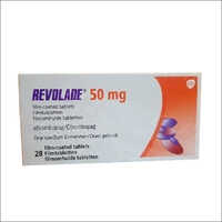 Revolade - Eltrombopag 50 Mg Tablets | Treatment For Low Platelet Count, 28 Tablets, Short Shelf Life Of 1 Day, Store In Dry Place