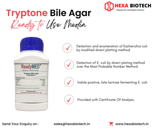 Tryptone Bile Agar (RDM-TBA-01)