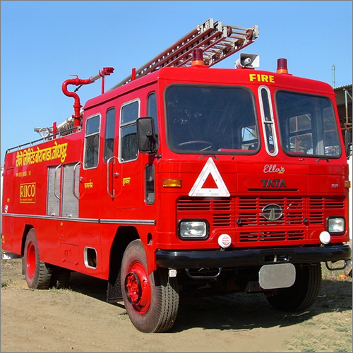 Water Cum Foam Tender - Stainless Steel/ Mild Steel Build, 4500/5000 Ltr Water Tank, 500/800 Ltr Foam Tank, Red Color | Diesel Fuel Type, Manual Transmission, 1 Year Warranty