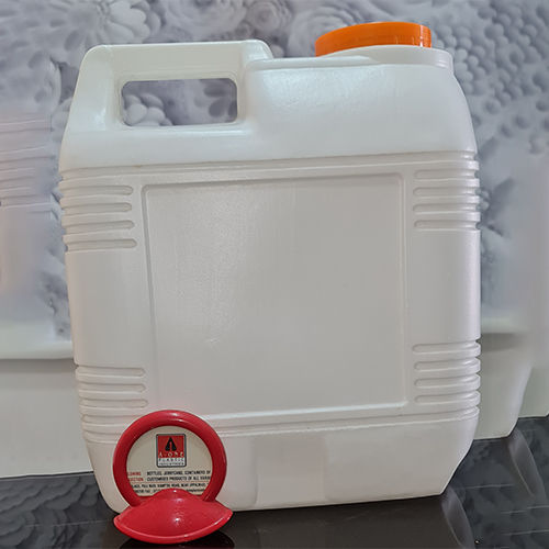 White 15Ltr Plastic Hdpe Jerry Can