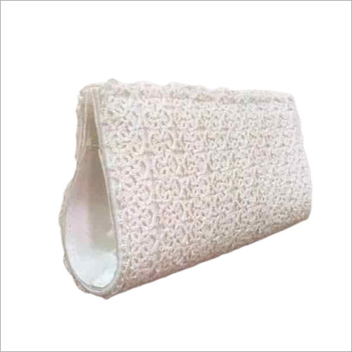 White Womens Designer Clutch Purse