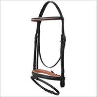 English Bridle - Leather, Different Sizes Available, Brown | Weatherproof, Ensures Comfort On Poll And Nose, Controls Speed And Direction