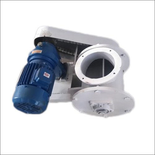 White-Blue Rotary Feeder Valve