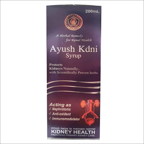 200 Ml Ayush Kidney Syrup Age Group: Suitable For All