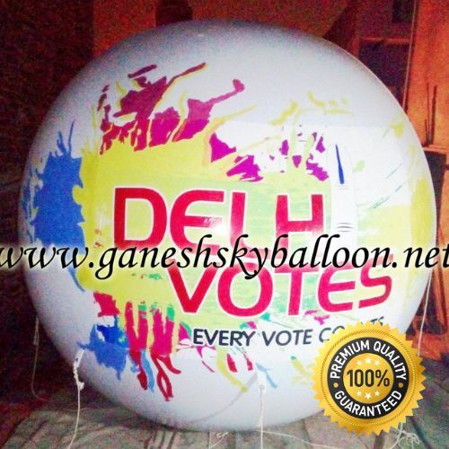 Delhi Votes Advertising Sky Balloon