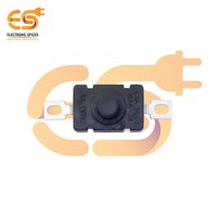 Black color KAN-28 8mm metal plates 1A 30V SPST self locking tactile switches