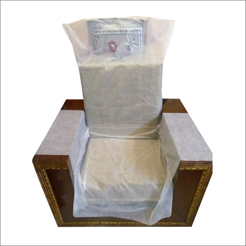 White 25 Gsm - 80 Gsm Disposable Chair Cover