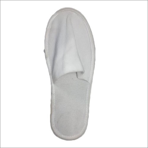 White Terry Towel Disposable Slipper