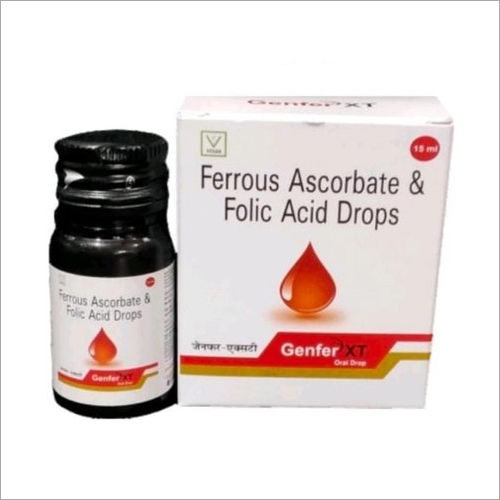 Ferrous ascorbate and Folic Acid Drops