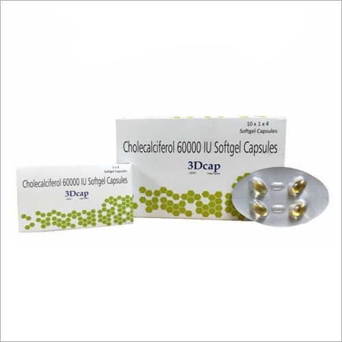 Cholecalciferol 60000 IU Softgel