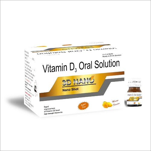 Vitamin D3 Nano Shots Oral Solution