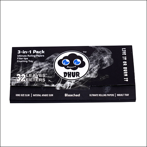 Pack of 4 White Ultimate Rolling paper