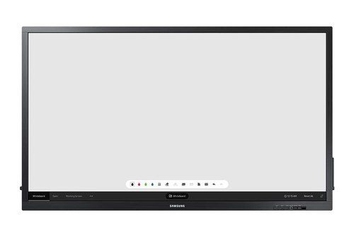 Black Samsung 75 Inch Interactive Flat Panel