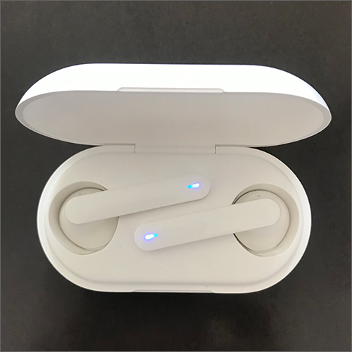 White TWS Earbuds