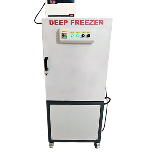 Lab Deep Freezer - Stainless Steel | Single-Temperature, Industrial Usage, Safe Storage of Medical and Food Products