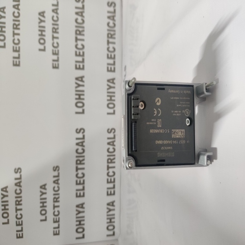 SIEMENS SIMATIC S7 6ES7 194-3AA00-0BA0 CONNECTION BLOCK