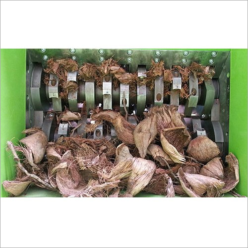 Coconut Husk Shredder Machine
