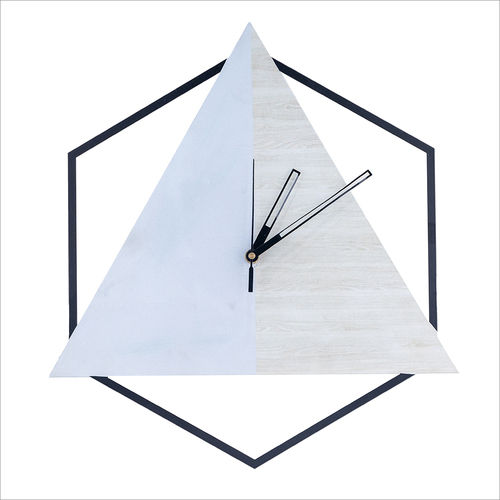 Black-White Luxurious Two-Tonal Big Metal Wall Clock at Best Price in ...