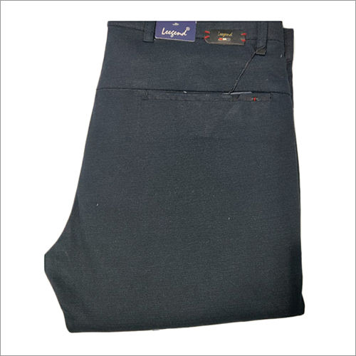 Regular Cotton Men Semi Formal Trouser