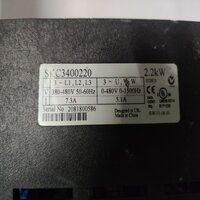 CONTROL TECHNIQUES SKC3400220  FREQUENCY INVERTER AC DRIVE