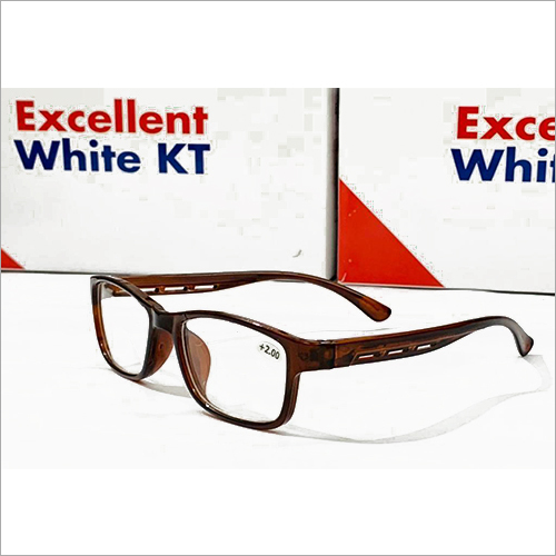 KT Reading Sunglasses - Plastic Frame, Transparent Lenses, Brown Color | UV Protection, Comfortable Long-Wear Design for Boys & Girls