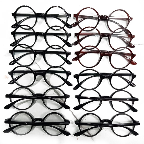 Round Shining White Sunglasses