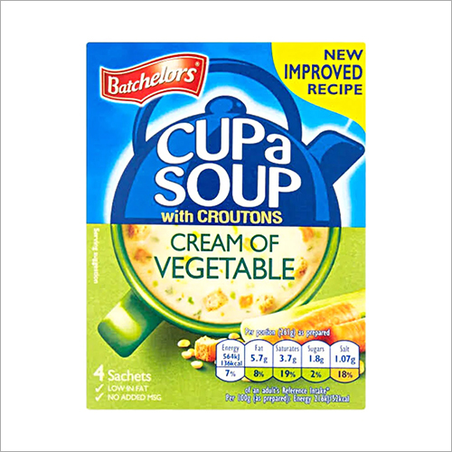 Batchelors Cup A Soup Cream Of Vegetables Grade: Food