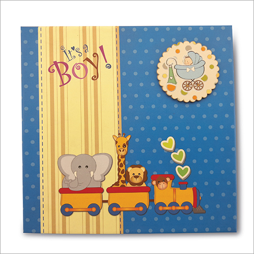 Blue 7X7X4 Designer Rasgulla Box