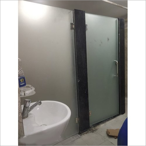 Gym Bathroom Entrance Glass Door