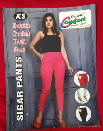Cotton Red Luxurious Premium Ankle Length Ladies Leggings For Casual Wear  at Best Price in Ahmedabad