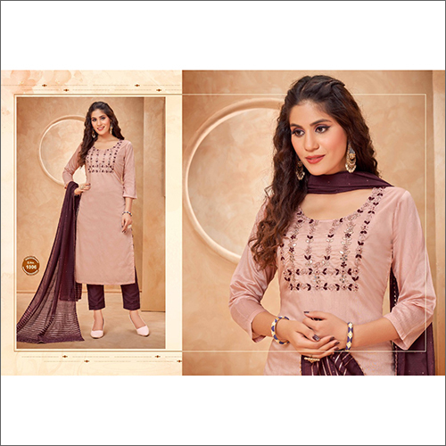 Light Pink Georgette Pant Suit