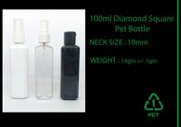 100ml square pet bottle
