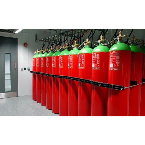 Red Data Centre Fire Gas Suppression System