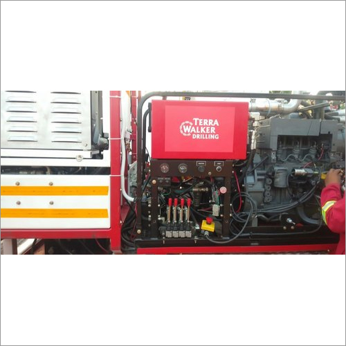 Red Commercial Vehicle Fire Suppression System