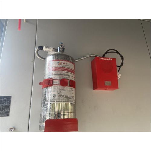 Clean Agent Fire Extinguisher - Stainless Steel & Mild Steel Red Color Design | Ideal for Efficient Fire Fighting