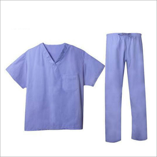 Blue Pateint Pant Shirt