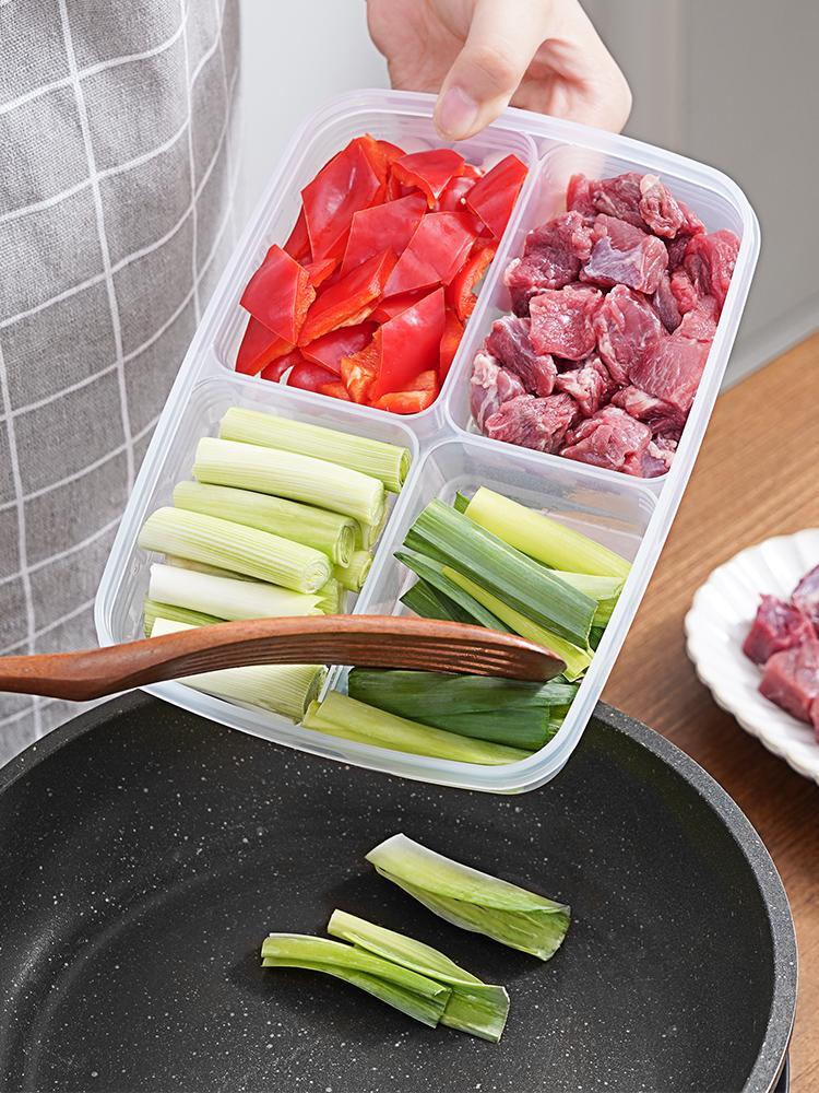 4 Compartment Food Storage Box