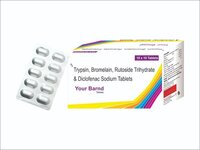Trypsin Bromelain Rutoside Trihydrate Diclofenac Sodium Tablet General Medicines