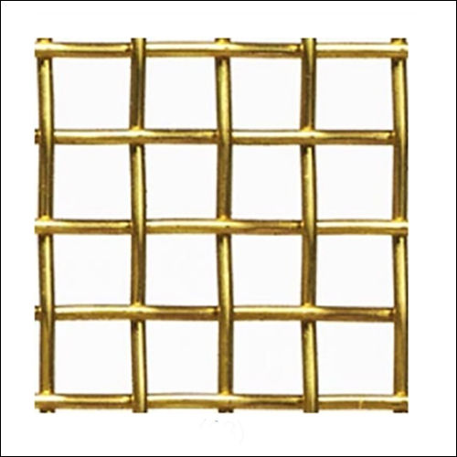 Brass Wire Netting - Color: Golden