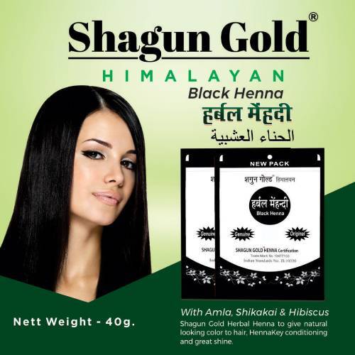 Black Henna Hair color Powder
