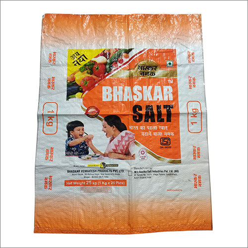 Salt Laminated Packaging Bags